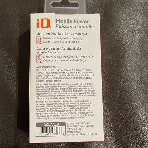 NWT - Car phone charger - Picture 3 of 5